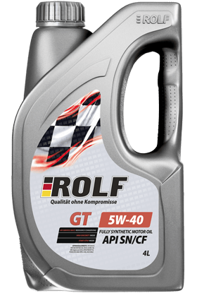 ROLF GT 5W-30 API SN/CF; ACEA C2/C3 синтетическое 4 л 322228 ж/б